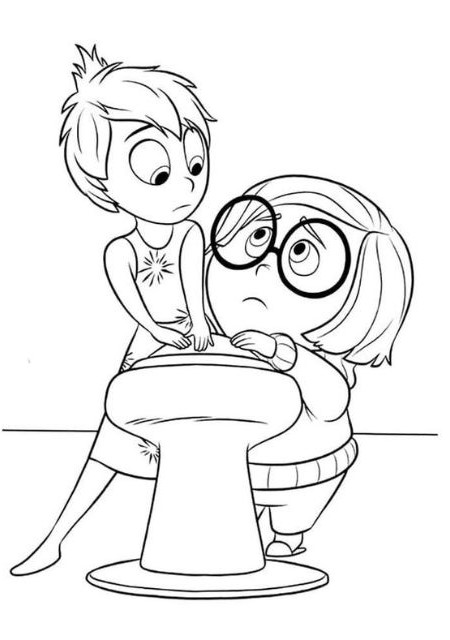 desenhos do filme divertidamente