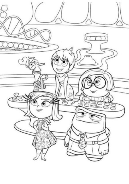 filme divertidamente para colorir