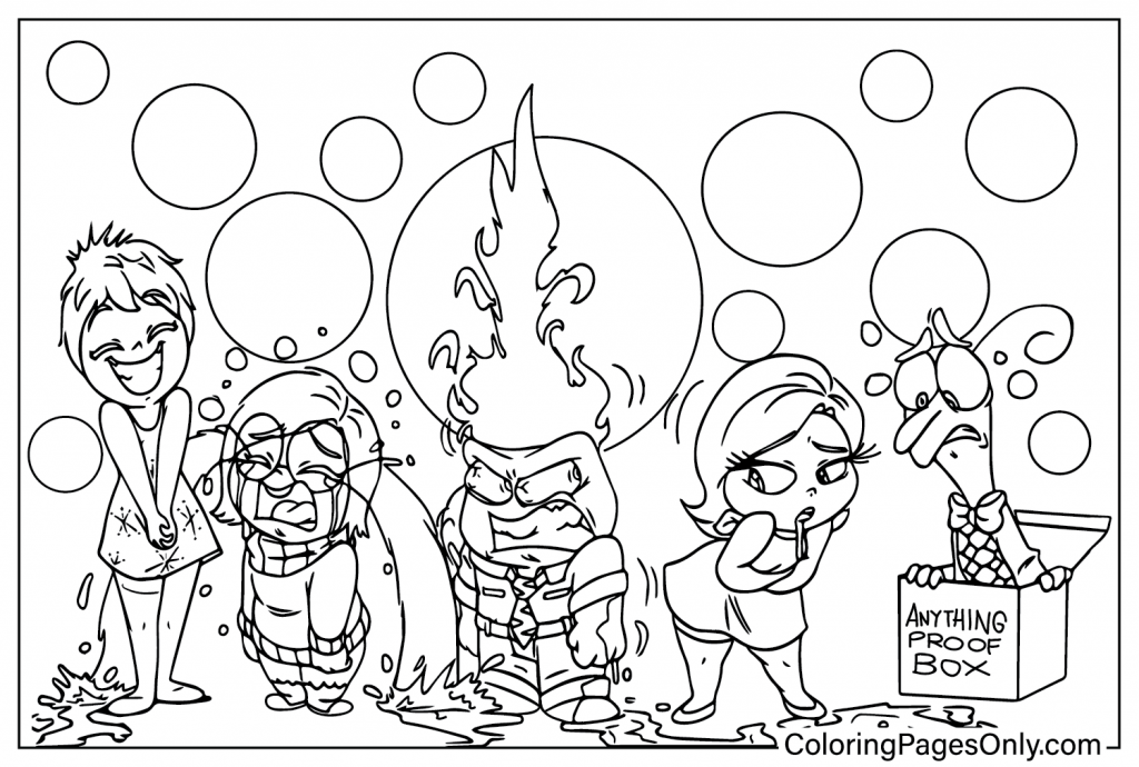 divertidamente 2 para colorir