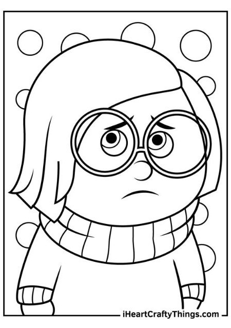 desenhos tristeza divertidamente