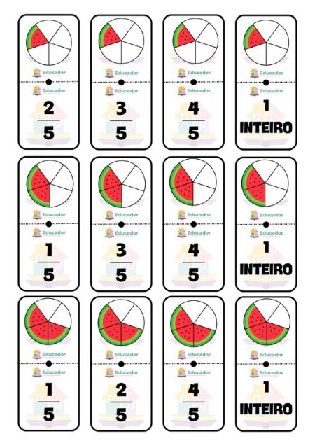 dominó infantil para imprimir