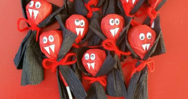 Decoração para o Dia das Bruxas: Pirulito Decorado Fácil de Fazer