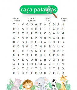 Caça-Palavras para Imprimir: 40 Modelos Grátis para Baixar | Revista ...