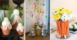 19 Enfeites Simples para uma Decoração de Páscoa de Arrasar