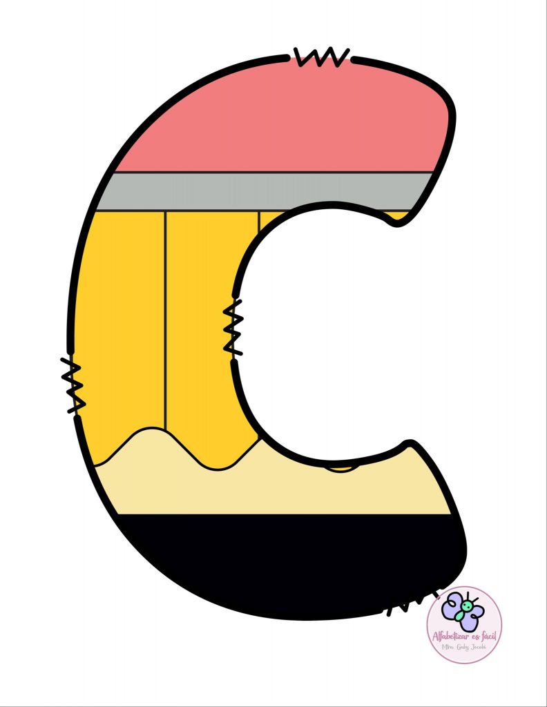 Moldes de letras diferente