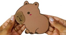 Molde de Capivara: 27 Modelos para Imprimir Grátis