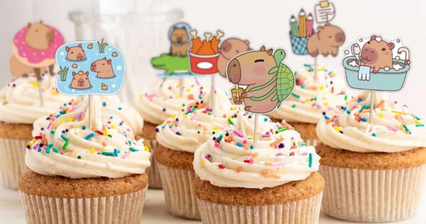 Topo de Bolo Capivara: 20 Modelos para Imprimir Grátis