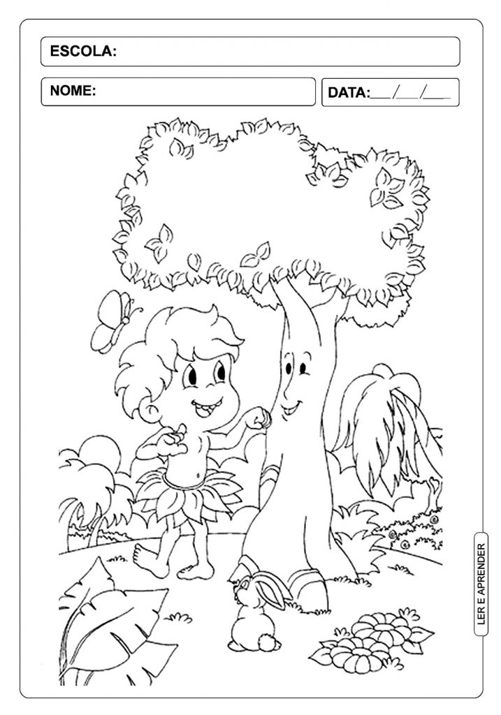 desenhos de folclore para colorir