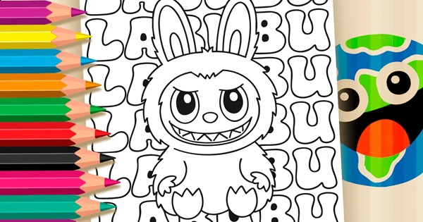 Labubu para Colorir: 25 Modelos para Imprimir Grátis