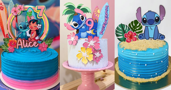 Topo de Bolo Stitch: 20 Modelos Grátis para Imprimir