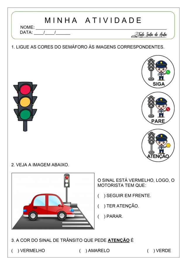 O que ensinar no dia do trânsito?

