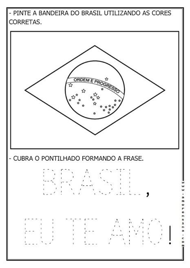 bandeira do brasil para imprimir grátis